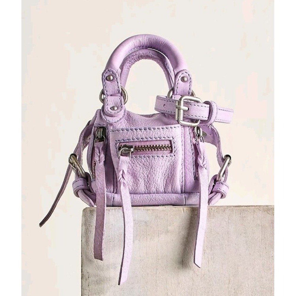 Free People We The Free Micro Emerson Mini Bag Lavender Haze NWT